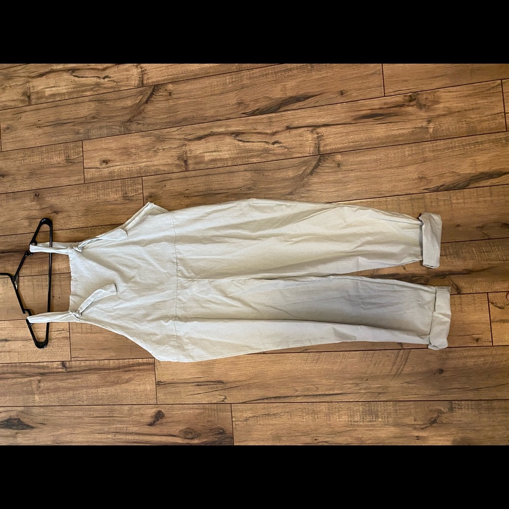 Stylish Cream Jumpsuit